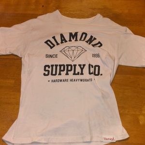 White diamond supply co t-shirt